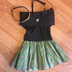 Anna Coronation Dress, Crown & Necklace